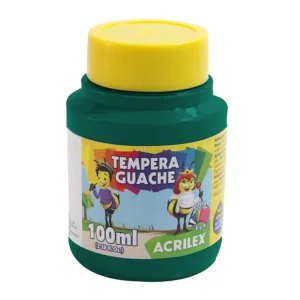 Fco Tempera 100ml Verde Bandera Acrilex