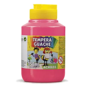 Fco Tempera 250ml Rosa Acrilex