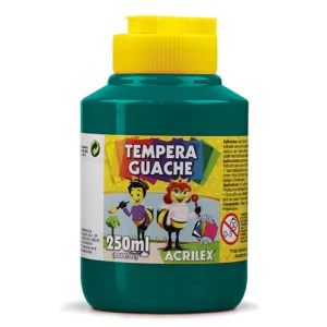 Fco Tempera 250ml Verde Bandera Acrilex