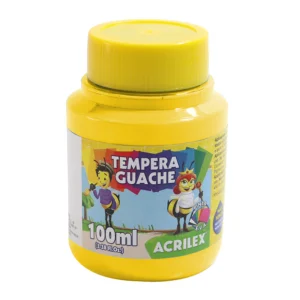 Fco Tempera 100ml Amarillo Acrilex