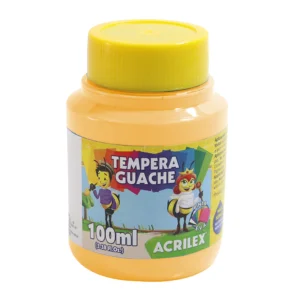 Fco Tempera 100ml Amarillo Piel Acrilex