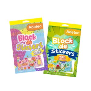 Block de Stickers Diseño Surtido Adetec