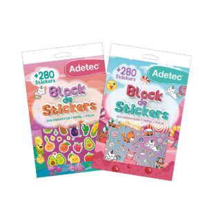 Block de Stickers Kawaii Adetec