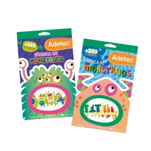 Block de Stickers Fábrica de Monstruos Adetec