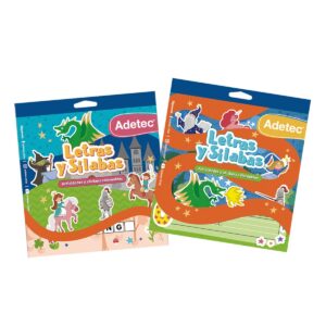 Block de Stickers y Actividades Letras y Sílabas Adetec