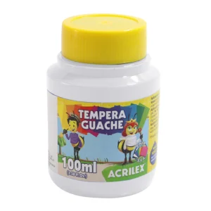 Fco Tempera 100ml Blanco Acrilex