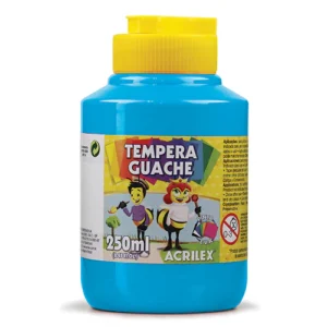 Fco Tempera 250ml Azul Celeste Acrilex