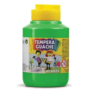 Fco Tempera 250ml Verde Hoja Acrilex