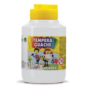 Fco Tempera 250ml Blanco Acrilex