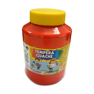Fco Tempera 500ml Rojo Fuego Acrilex