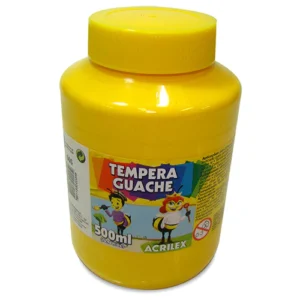 Fco Tempera 500ml Amarillo Oro Acrilex