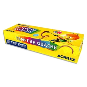 Est 12 Temperas de Colores 15ml Acrilex