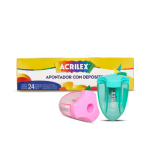 Sacapuntas Simple con Recipiente Acrilex