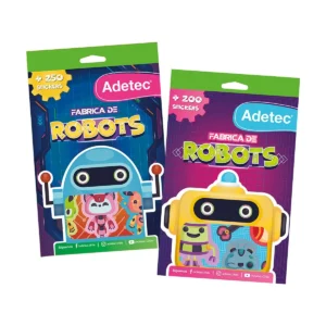 Block de Stickers Fábrica de Robots Adetec