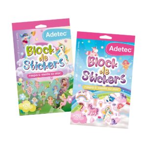 Block de Stickers Hadas con Aroma Adetec