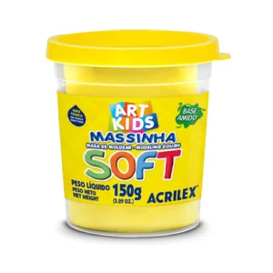 Masa Soft 150g Amarillo Acrilex