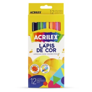 Est 12 Lápices de Color Acrilex