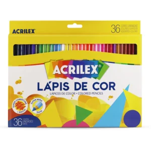 Est 36 Lápices de Color Acrilex