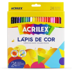 Est 24 Lápices de Color Acrilex