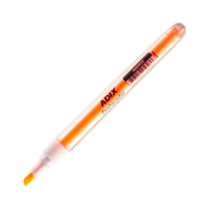 Destacador Tipo Lápiz Naranja Adix