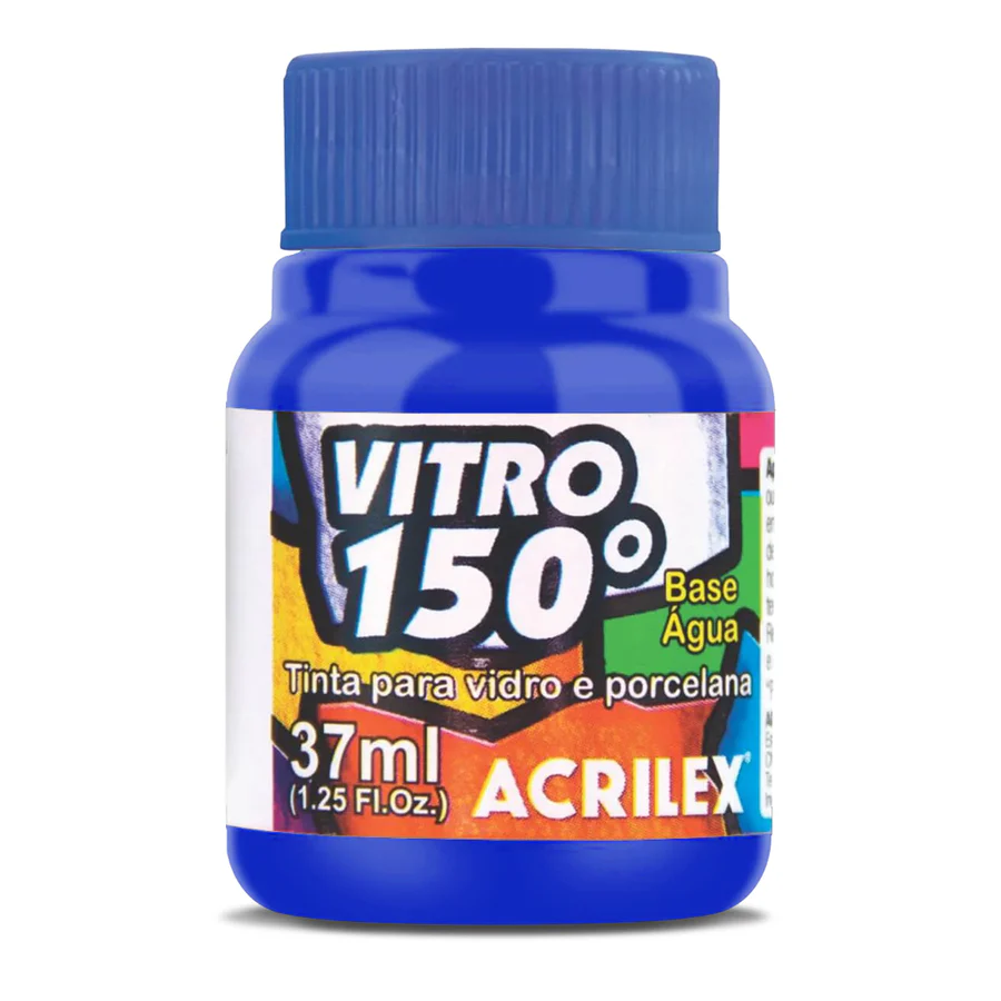 Fco Vitro 150° 37ml Azul Acrilex