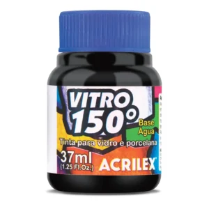 Fco Vitro 150° 37ml Negro Acrilex