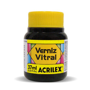 Fco Barniz Vitral 37ml Amarillo Oro Acrilex
