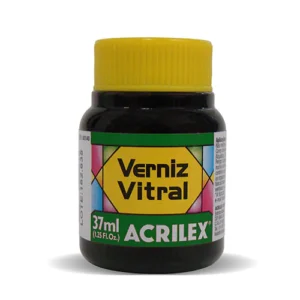 Fco Barniz Vitral 37ml Verde Pino Acrilex