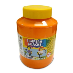 Fco Tempera 500ml Naranja Acrilex