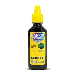 Tinta China 20ml Negro Acrilex