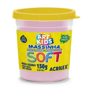 Masa Soft 150g Rosa Bebé Acrilex