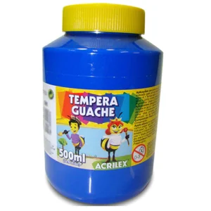 Fco Tempera 500ml Azul Turquesa Acrilex