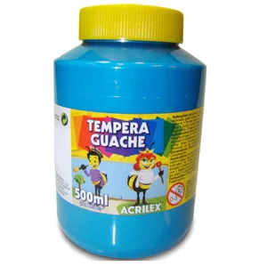 Fco Tempera 500ml Azul Celeste Acrilex