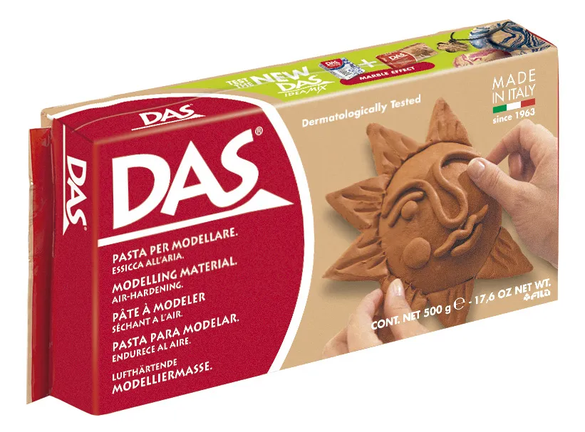 Pasta para Modelar Terracota 500g Das